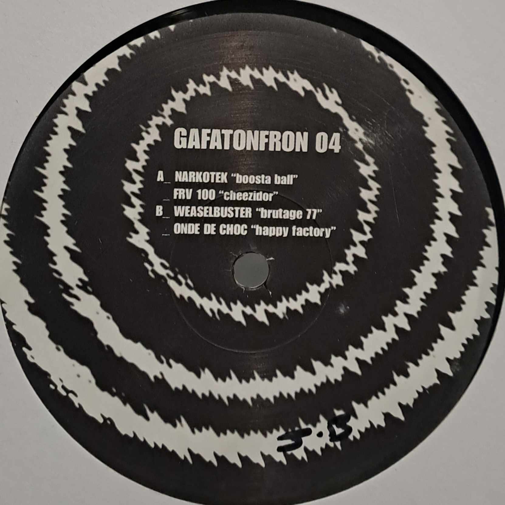 Gafatonfron 02 - vinyle freetekno
